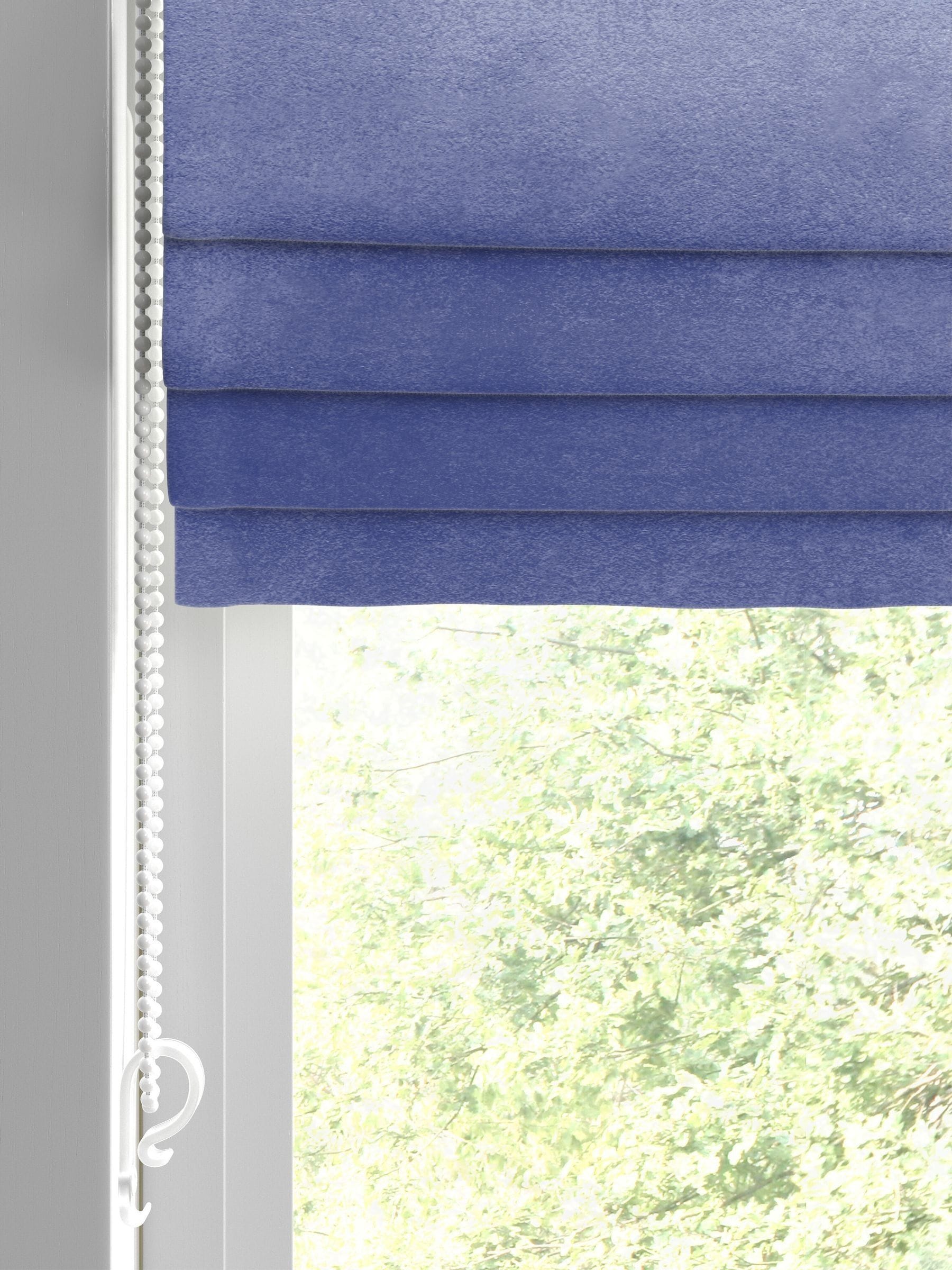 Bluebellgray Cornflower Ombre roman blind 550x3000mm, imported from the UK