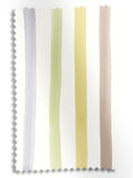 Bluebellgray roman blind watercolour stripe green 510x480mm (British brand)
