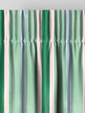 Bluebellgray Seaglass seaside stripe curtain fabric 490x490mm (British brand)