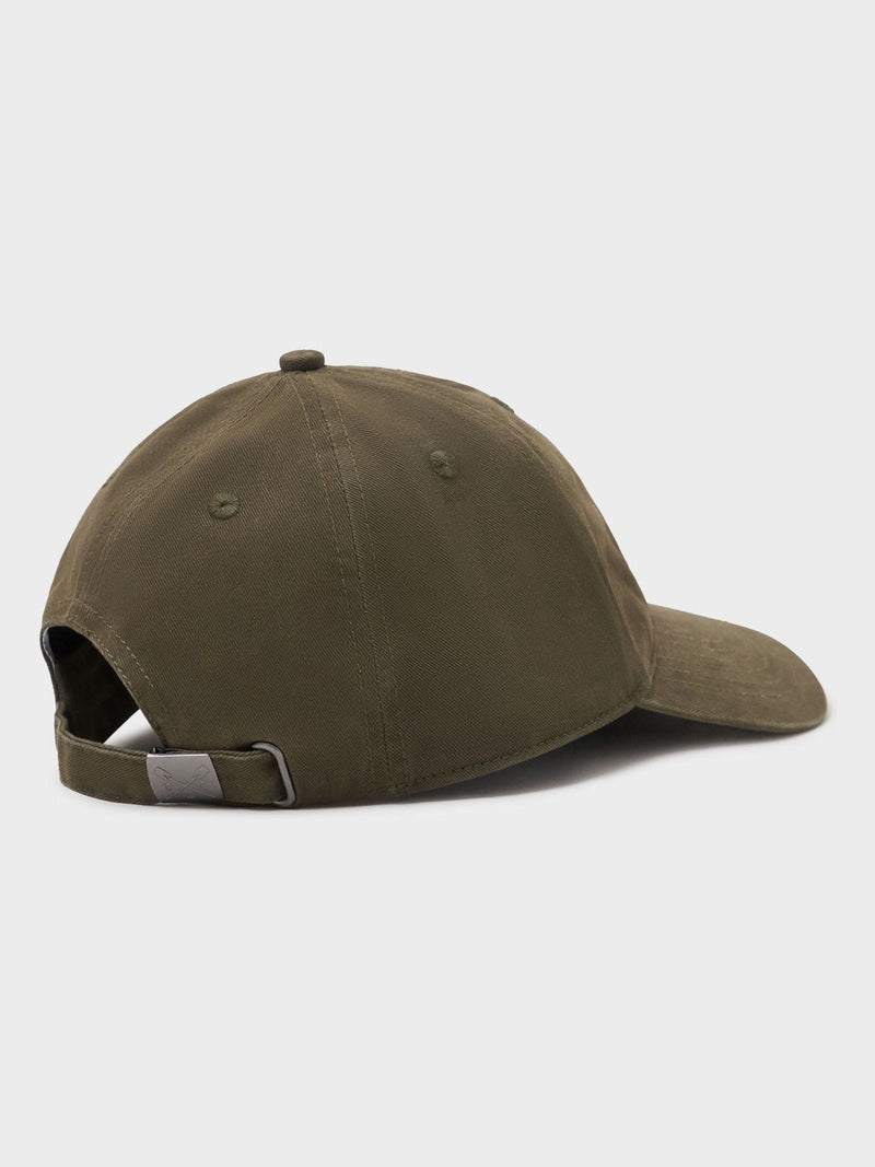 Crew Clothing green cotton cap - British product