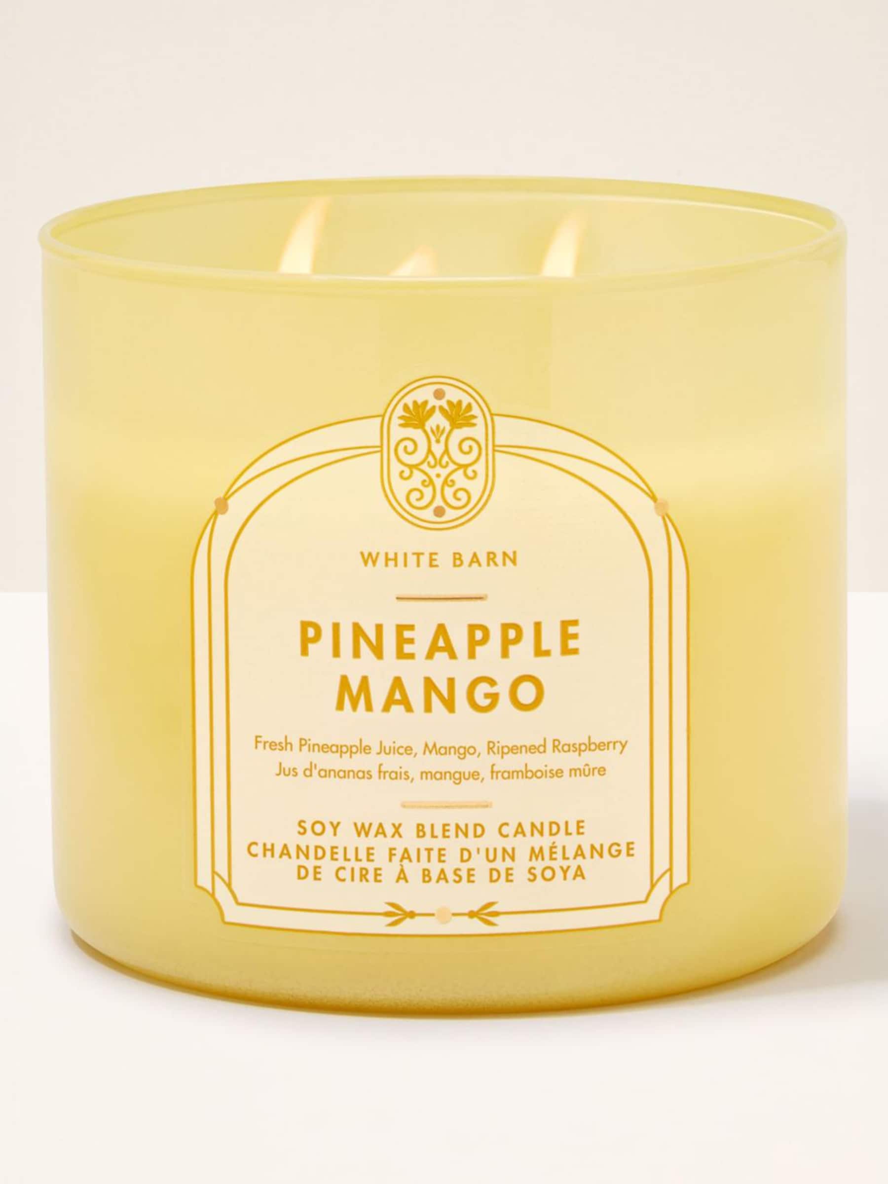 Bath & Body Works Pineapple Mango 3 Wick Candle 411g