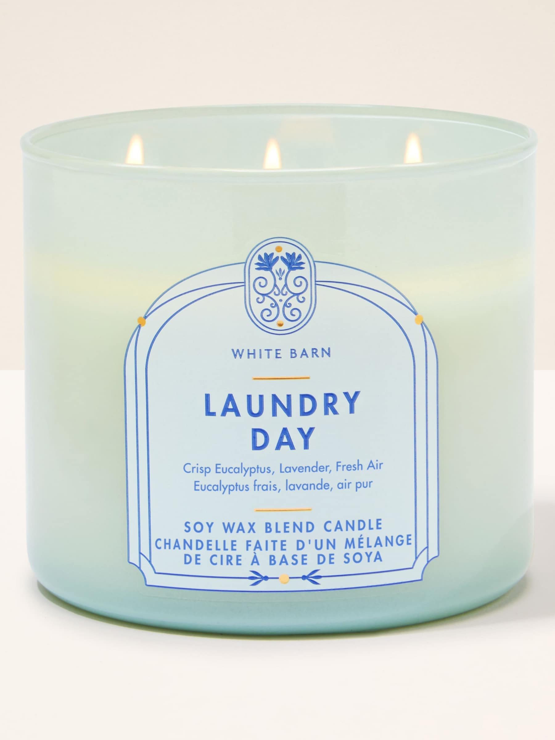 Bath & Body Works Laundry Day 3 Wick Candle 411g