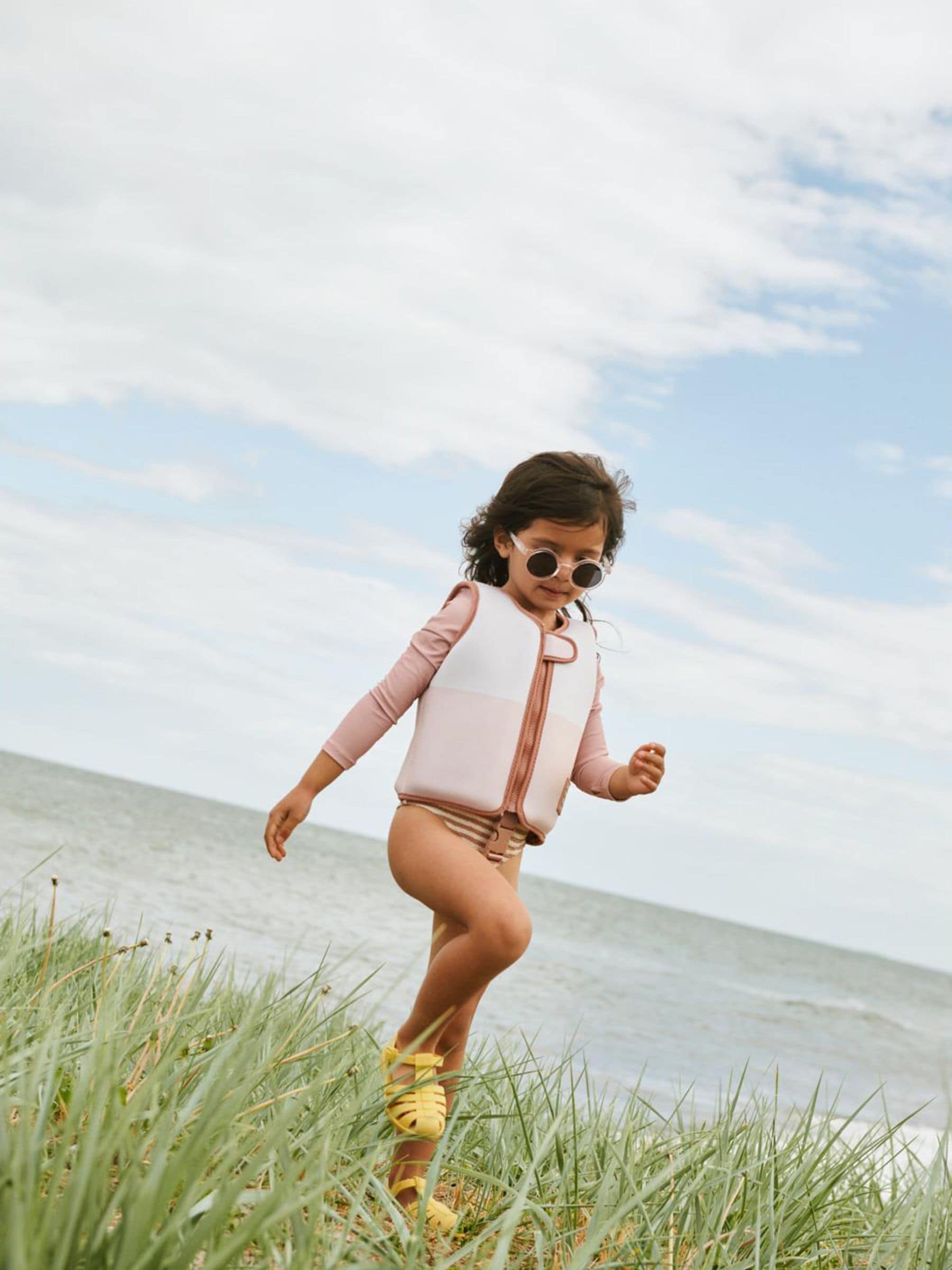 Liewood Pink Sleeves Swim Vest