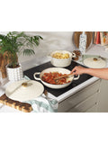 Salter cream Chester shallow cast iron casserole pot 2.8L, imported from the UK