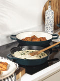 Salter green cast iron frying pan 26cm (British brand)