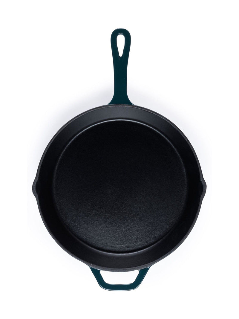 Salter green cast iron frying pan 26cm (British brand)