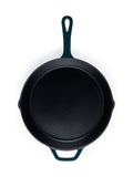 Salter green cast iron frying pan 26cm (British brand)