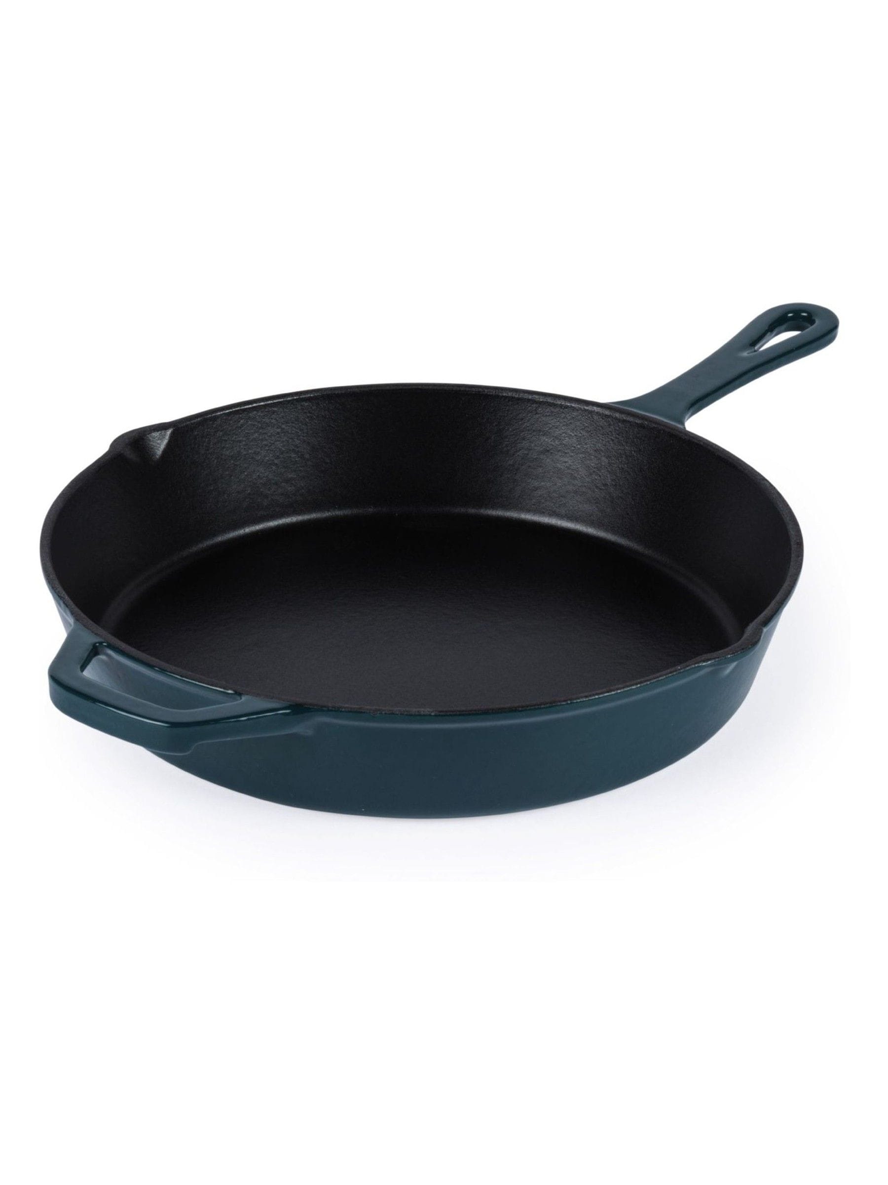 Salter green cast iron frying pan 26cm (British brand)