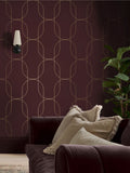 Graham & Brown Elderton Palais Fig Wallpaper 10m x 52cm