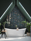 Graham & Brown Treetop Troop Emerald Wallpaper 10m x 52cm