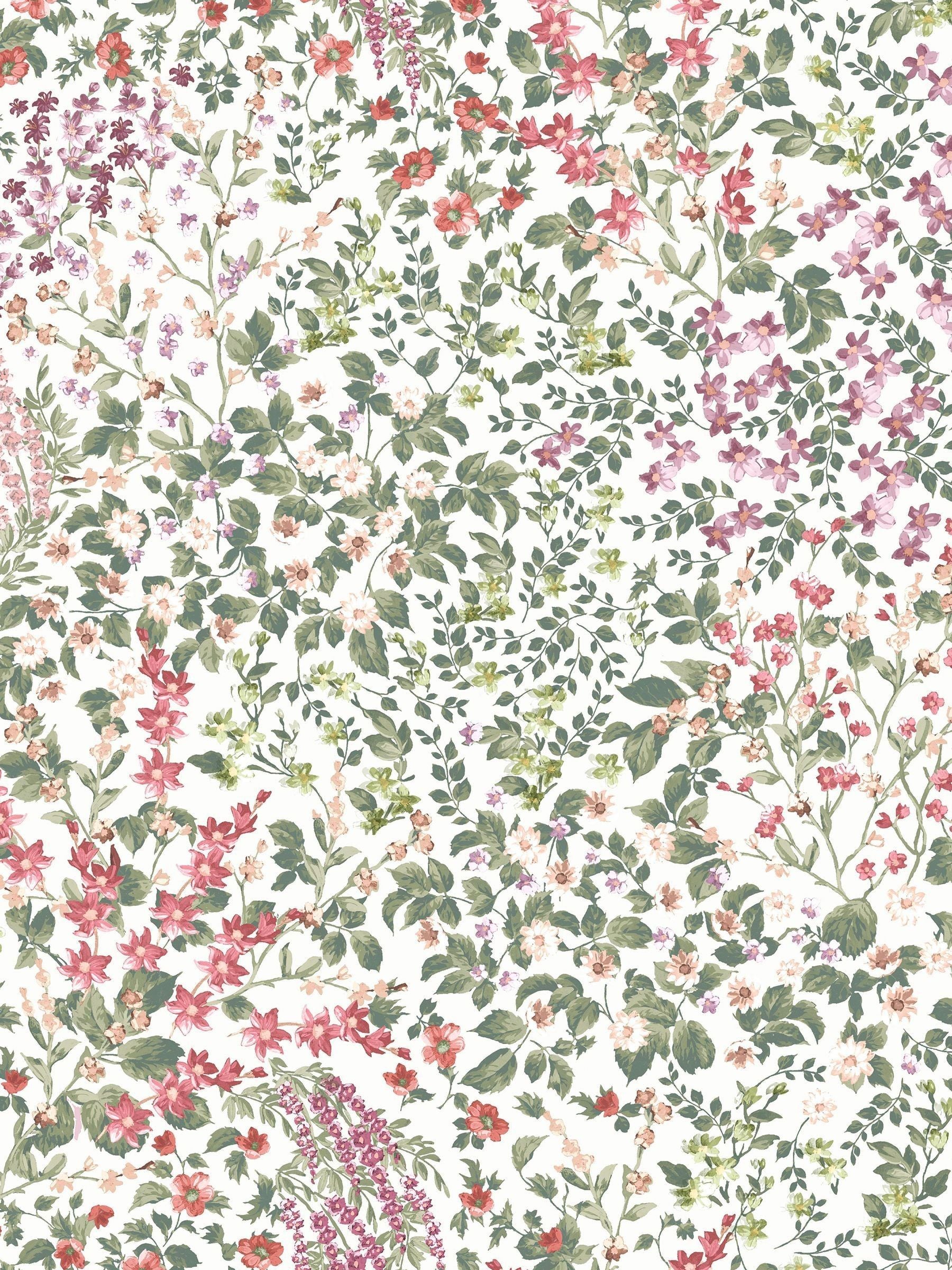 Graham & Brown Painterly Flora wallpaper 10m x 52cm, UK version
