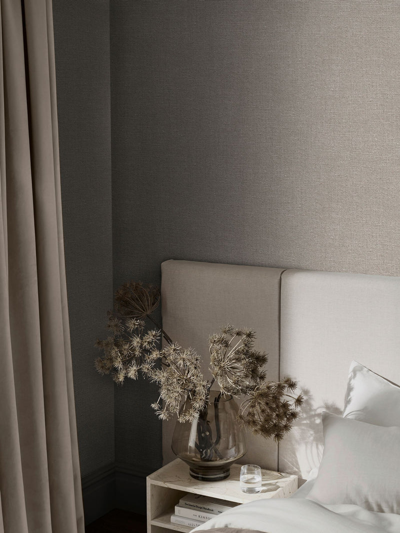 Graham & Brown Hazel Haptic Whispering Dune Wallpaper 10m x 52cm