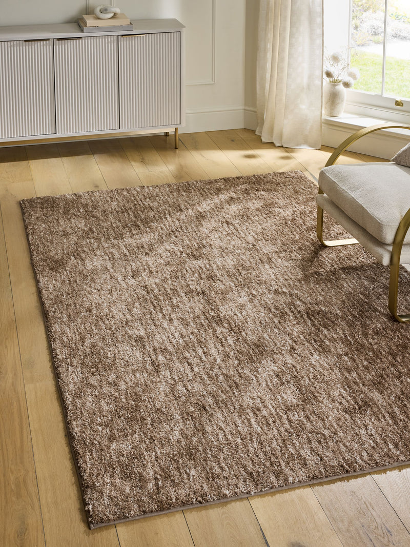 Natural Space Dye Cosy Washable Shaggy Rug