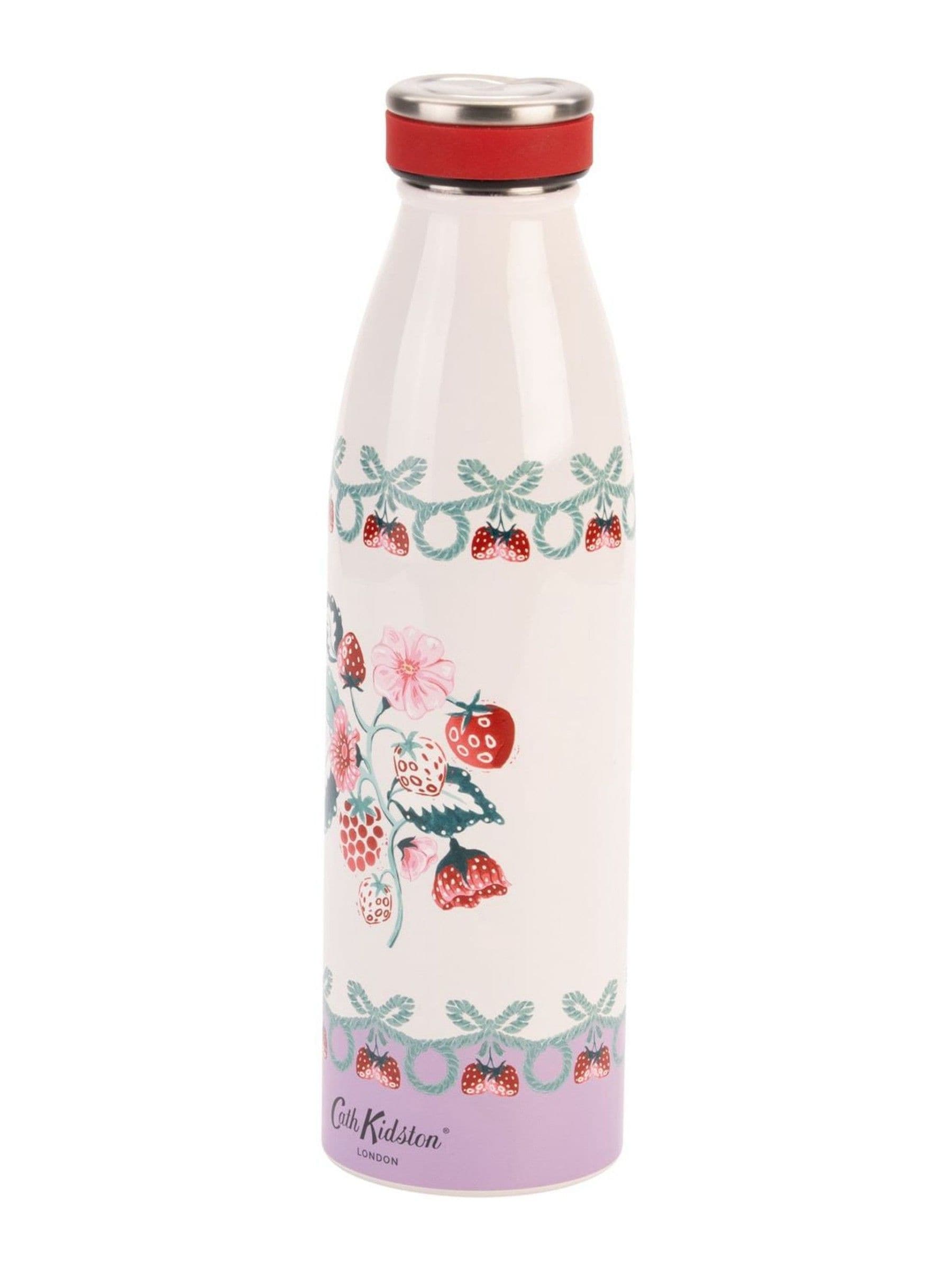 Cath Kidston pink raspberry water bottle 350ml (British brand)