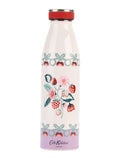 Cath Kidston pink raspberry water bottle 350ml (British brand)
