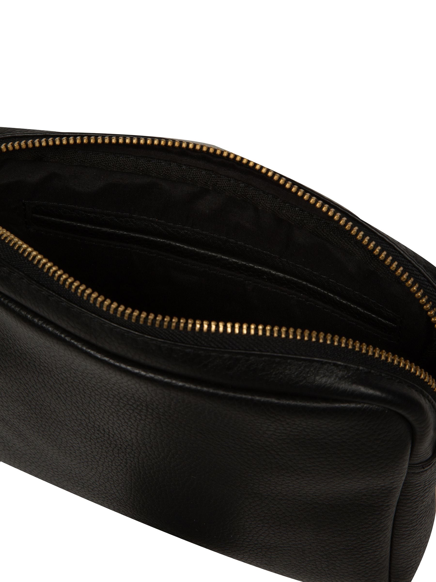 Pure Luxuries London black cross-body bag (British brand)