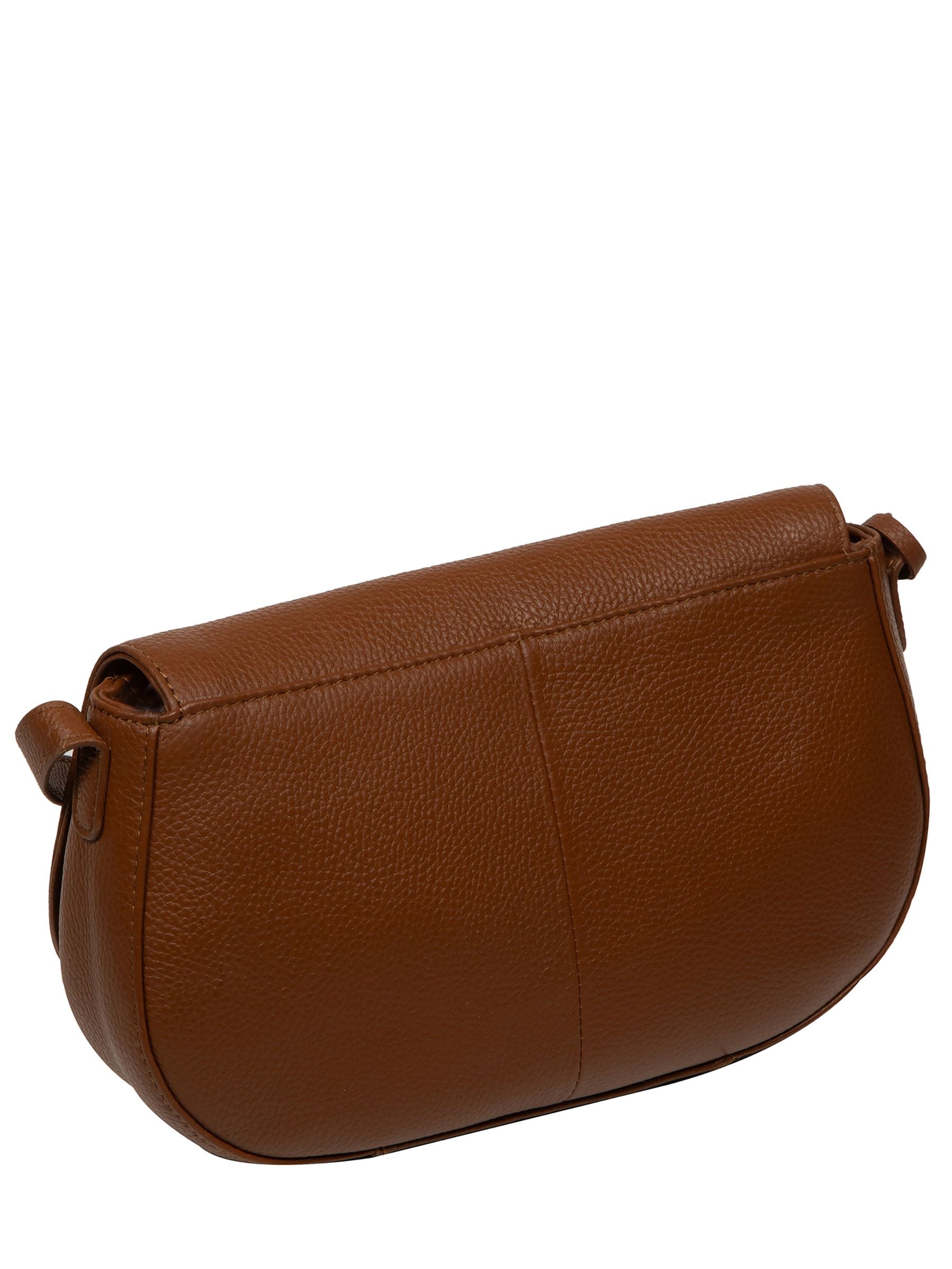 Pure Luxuries London brown Alodia leather cross body bag, UK version