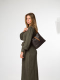 Pure Luxuries London Dark Brown Isola Leather Tote Bag