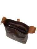 Pure Luxuries London Dark Brown Isola Leather Tote Bag