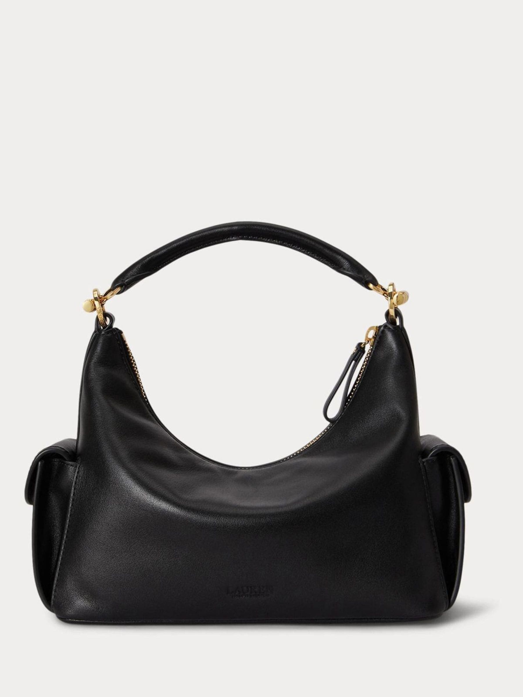 Lauren Ralph Lauren small Blaike leather cross-body bag - British product