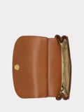Lauren Ralph Lauren brown cross-body medium bag - British product