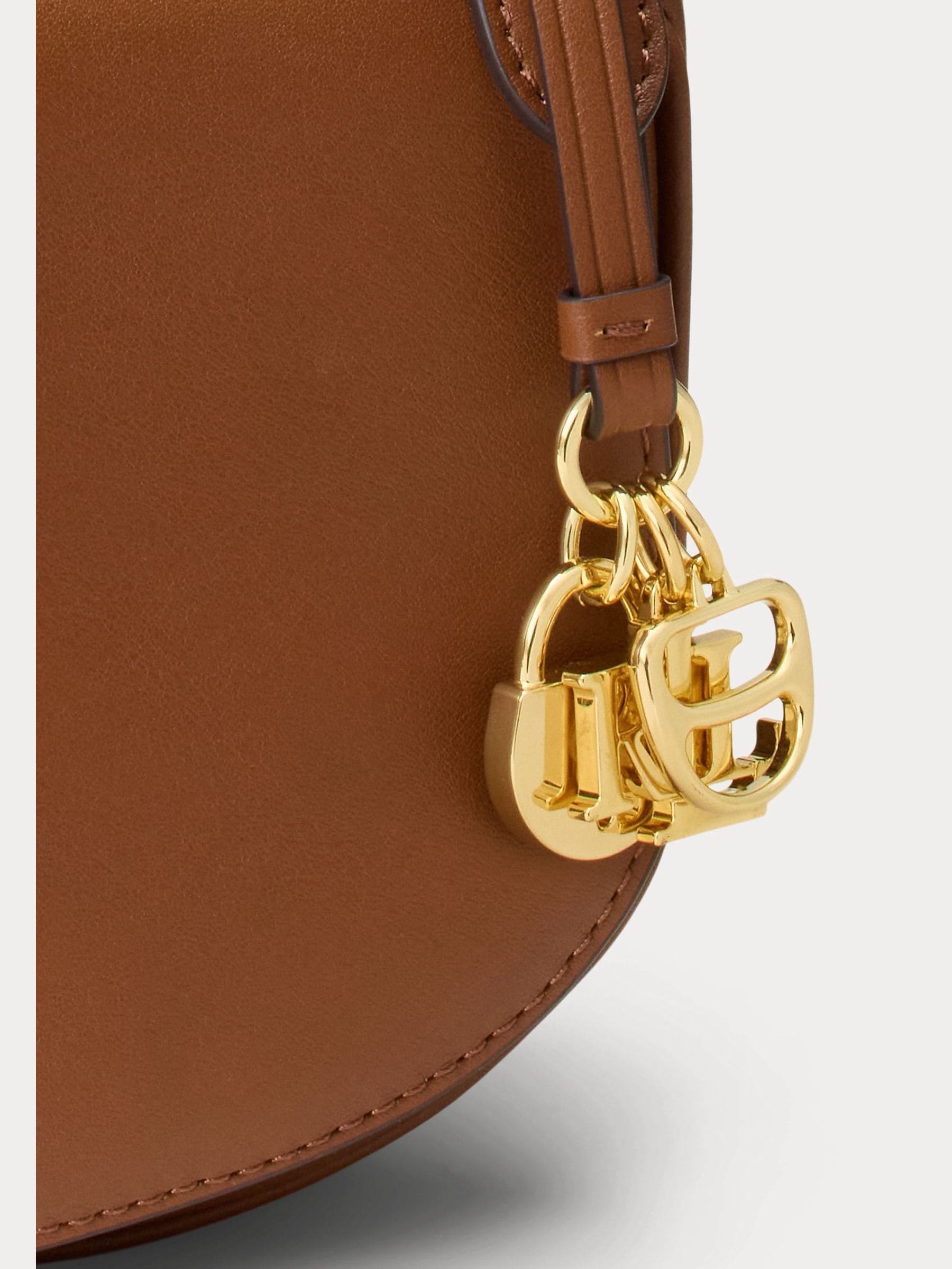 Lauren Ralph Lauren brown cross-body medium bag - British product