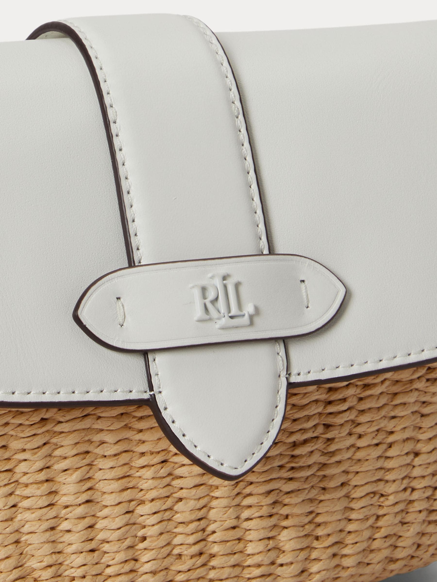 Ralph Lauren Lynden small straw bag (British brand)