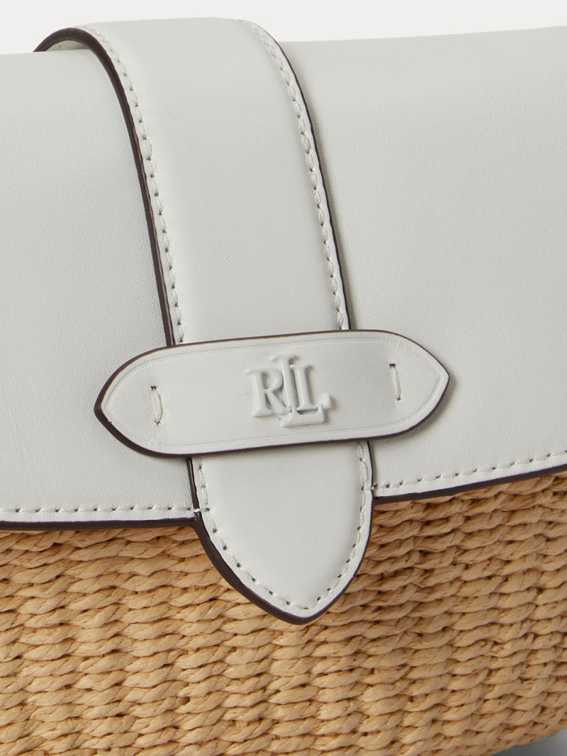 Ralph Lauren Lynden small straw bag (British brand)