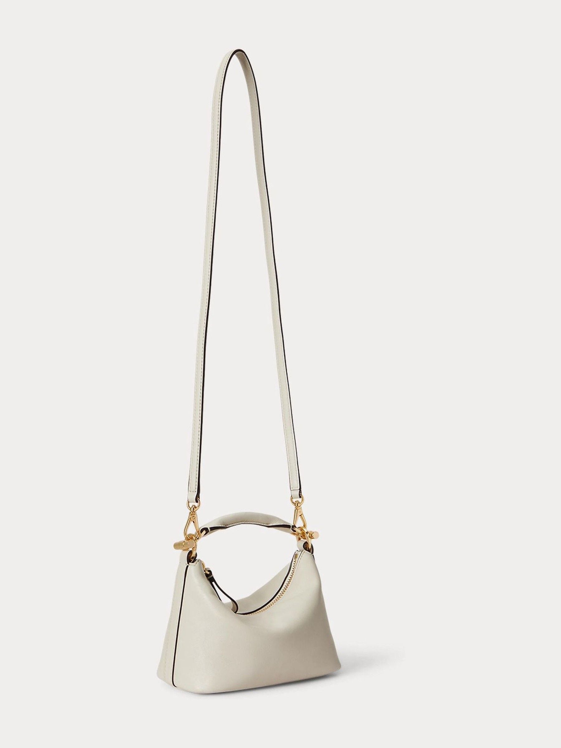 Lauren Ralph Lauren white Blake mini shoulder bag, UK version