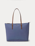 Lauren Ralph Lauren blue Keaton tote bag medium, imported from the UK