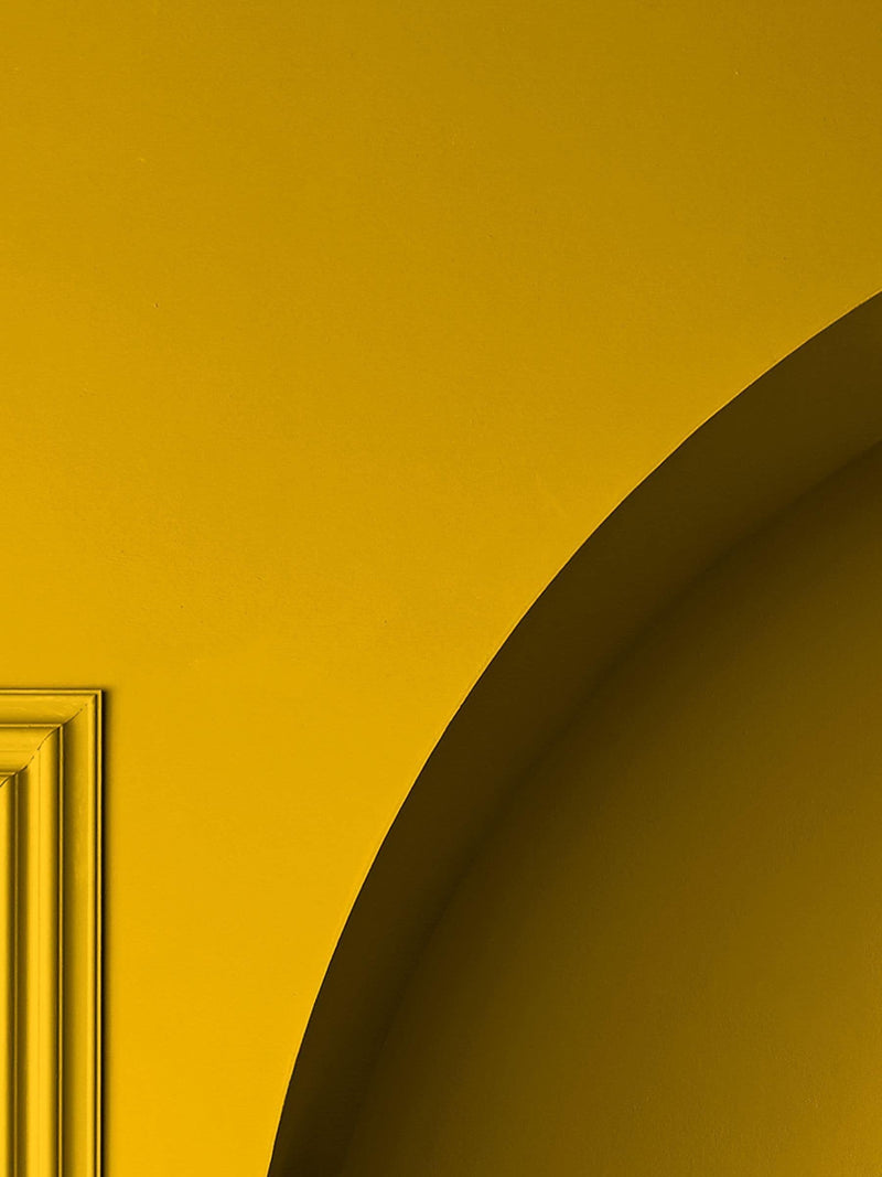 Graham & Brown Gaillo yellow matt emulsion paint - British product