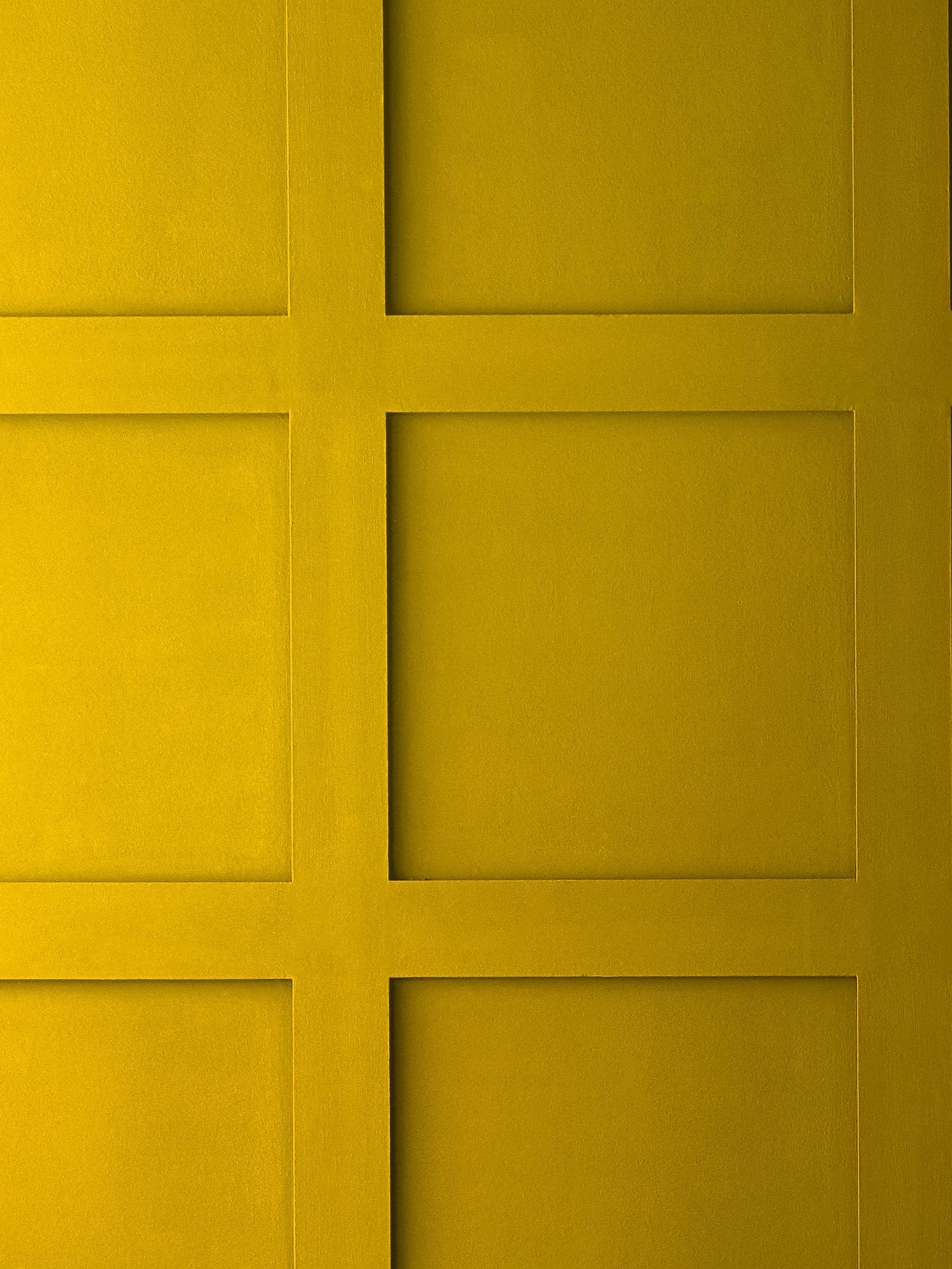Graham & Brown Gaillo yellow matt emulsion paint - British product