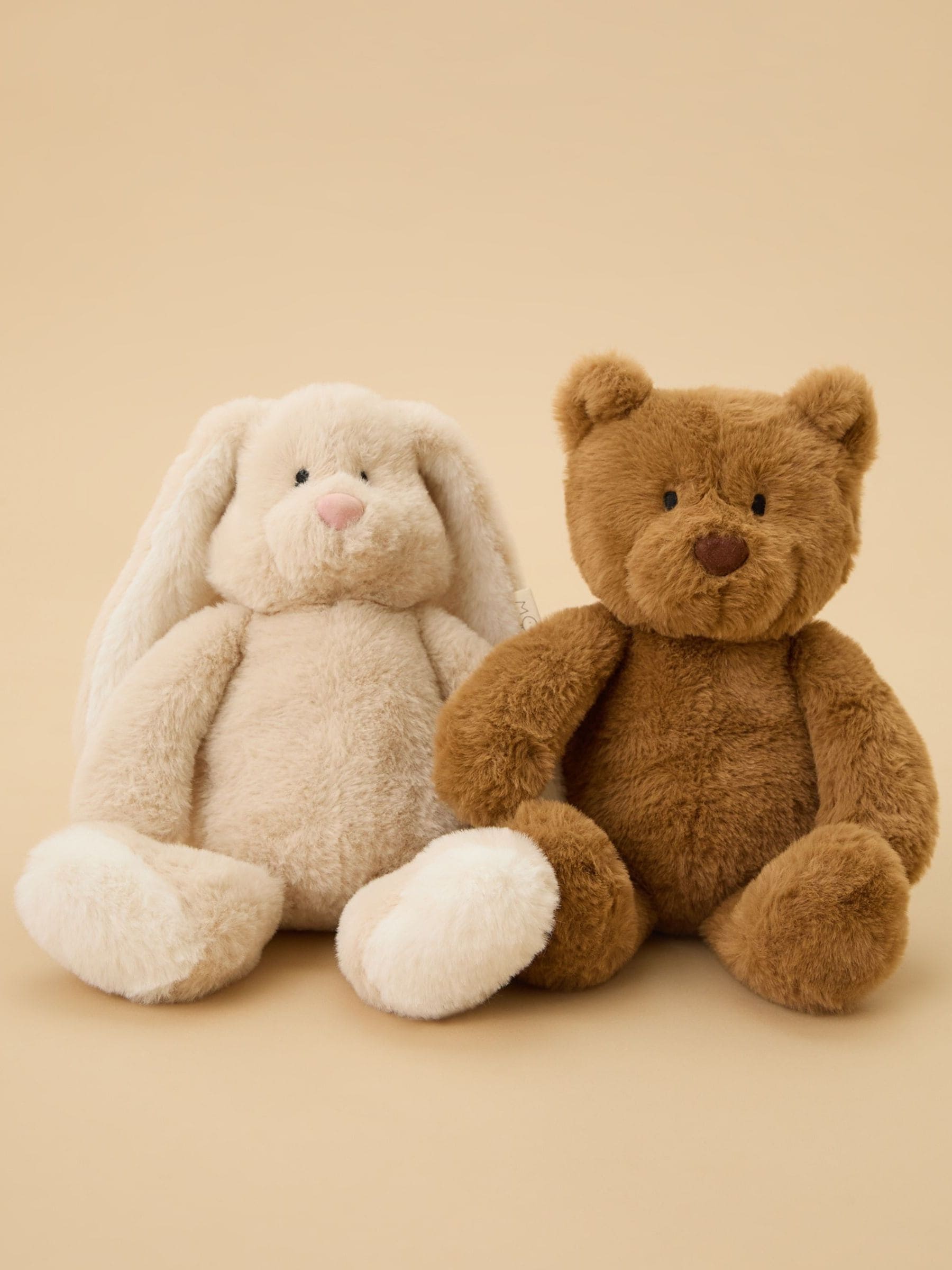 MORI Brown Billie Bear plush toy, imported from the UK