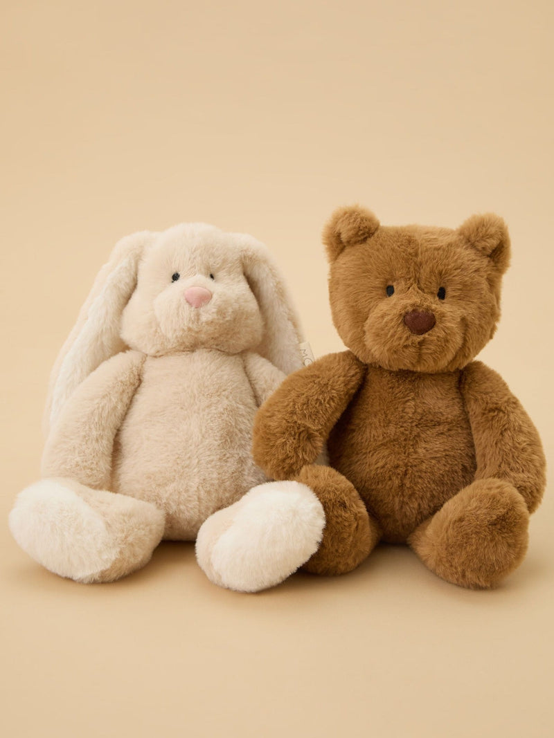 MORI Brown Billie Bear plush toy, imported from the UK