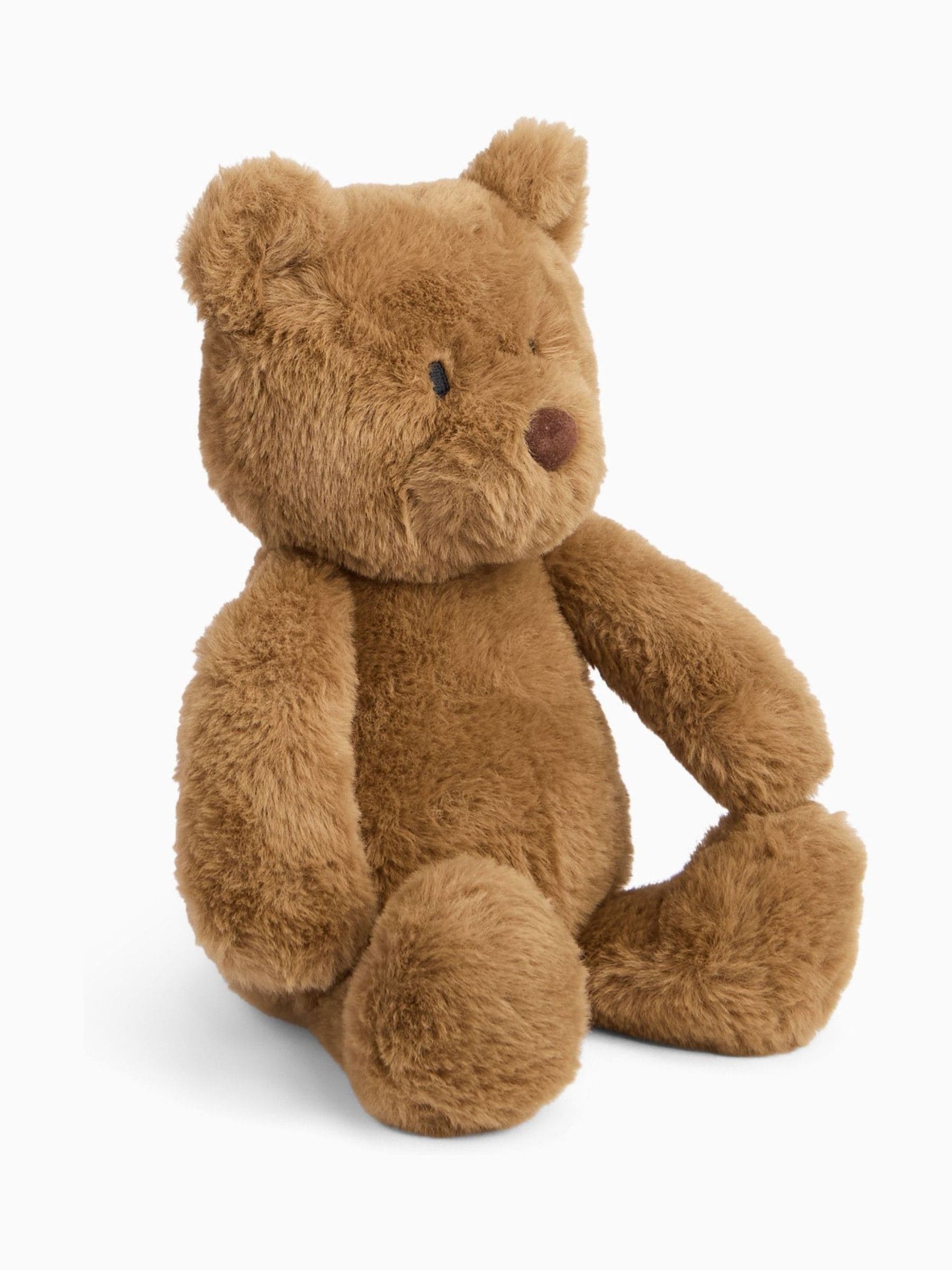 MORI Brown Billie Bear plush toy, imported from the UK