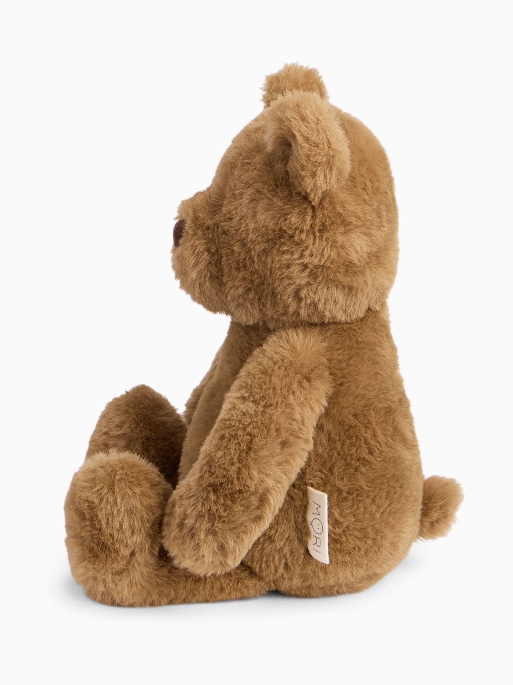 MORI Brown Billie Bear plush toy, imported from the UK