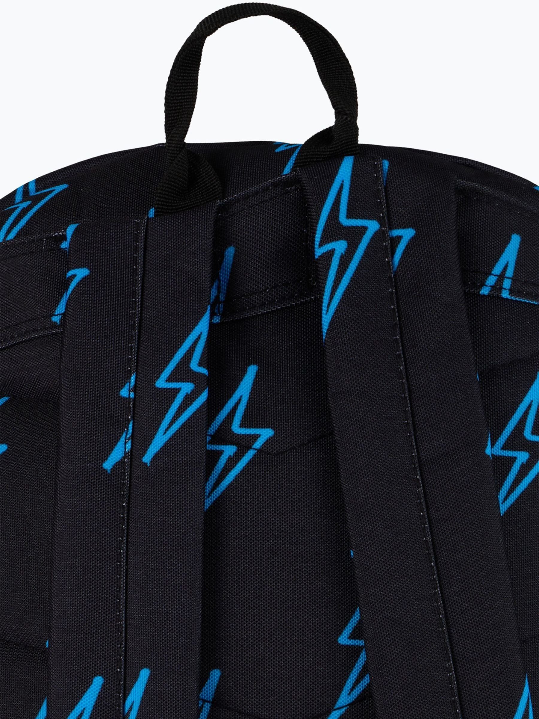 Hype Black Lightning Backpack, imported from the UK
