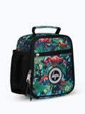 Hype Green Jungle Dino lunch bag for kids, UK version