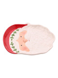 Widdop Mr Claus Christmas Nordic Plate, UK version