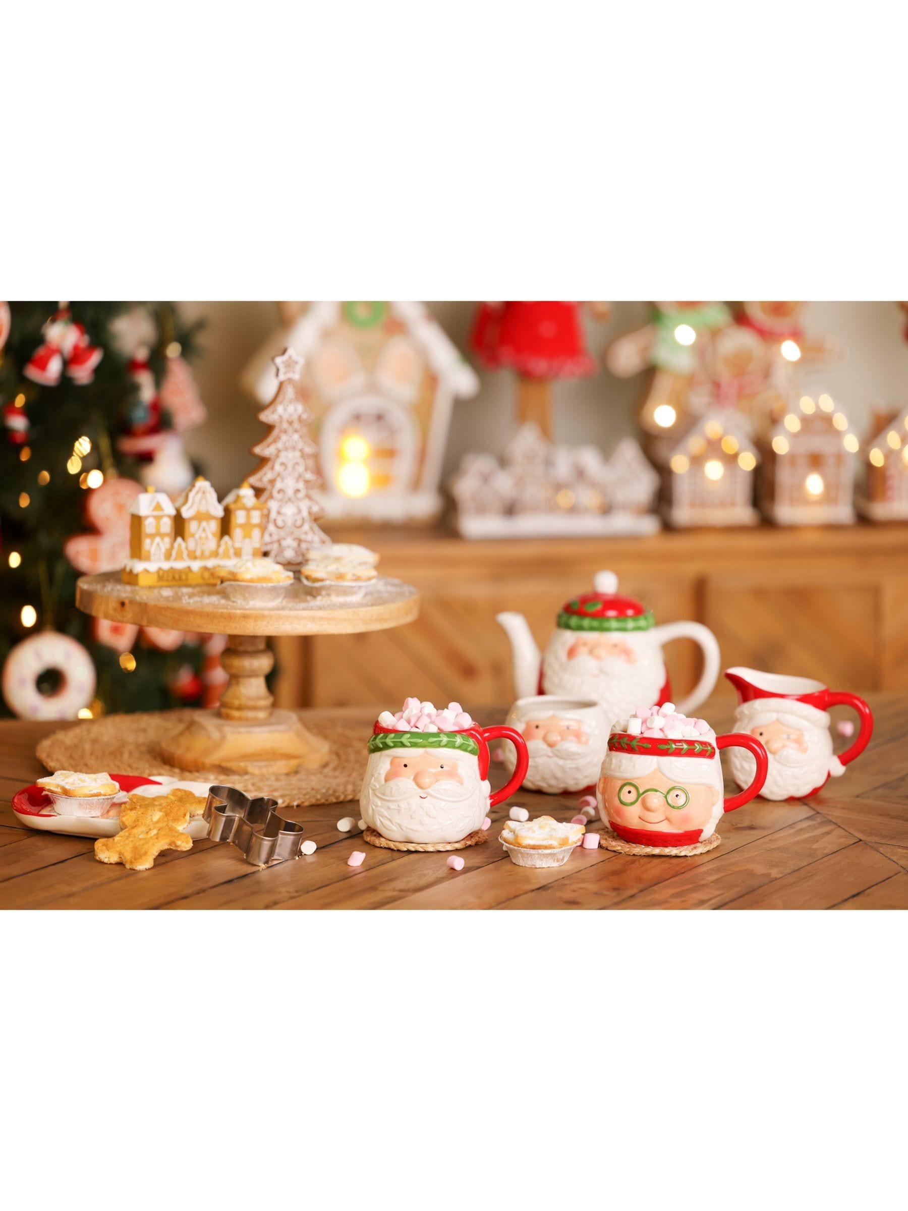 Widdop Mr Claus Christmas Nordic Plate, UK version