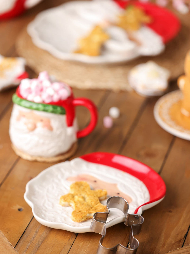 Widdop Mr Claus Christmas Nordic Plate, UK version