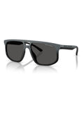 Armani Exchange pilot sunglasses dark grey lens matte frame - British product