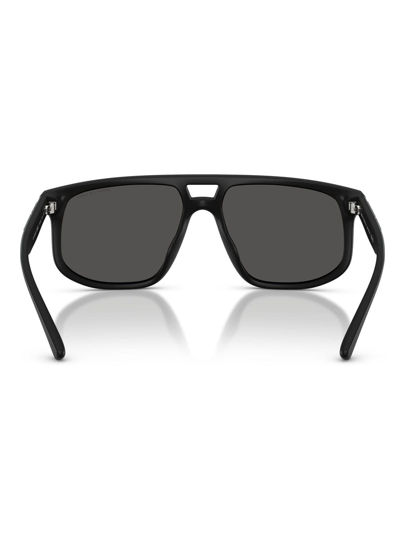 Armani Exchange pilot sunglasses dark grey lens matte frame - British product