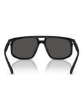 Armani Exchange pilot sunglasses dark grey lens matte frame - British product