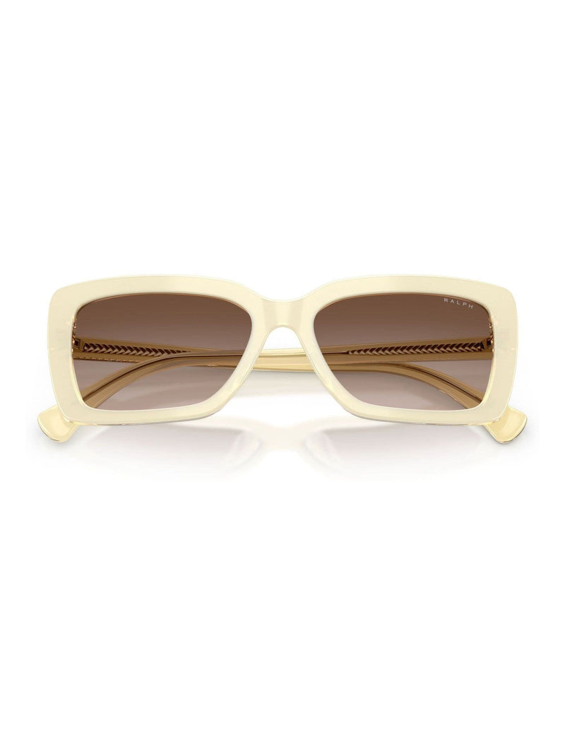 Ralph Lauren RA5342U Brown Rectangle Sunglasses