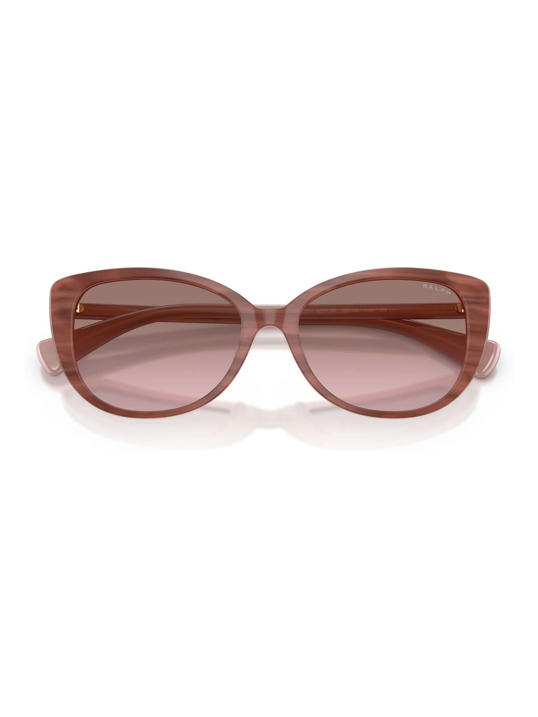 Ralph by Ralph Lauren butterfly sunglasses pink acetate (British brand)