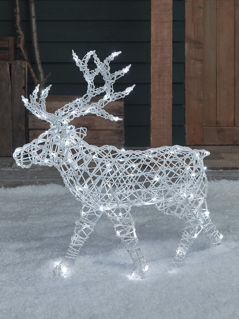 Lights4fun Arkendale outdoor reindeer 70cm (British brand)