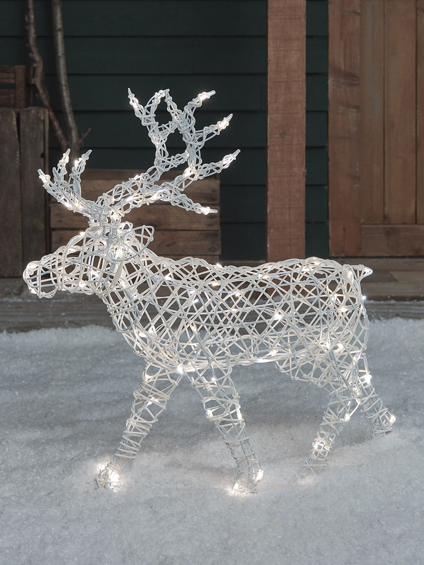 Lights4fun Arkendale outdoor reindeer 70cm (British brand)
