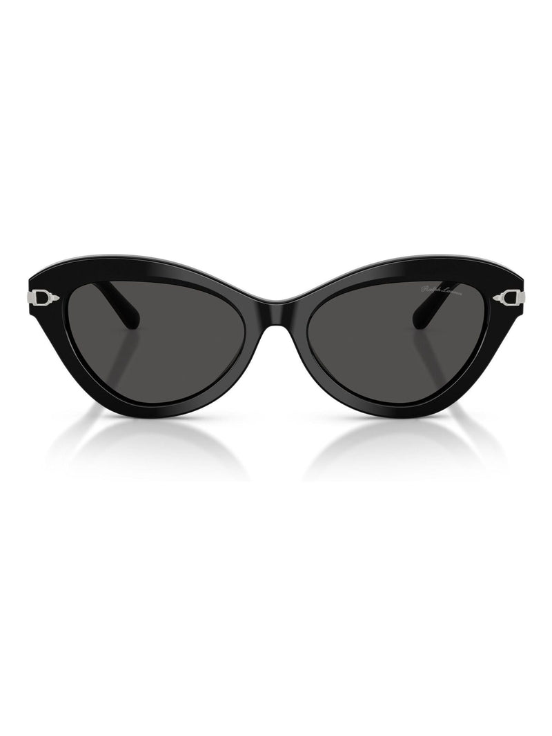 Ralph Lauren cat eye sunglasses grey lenses spotty havana frame (British brand)