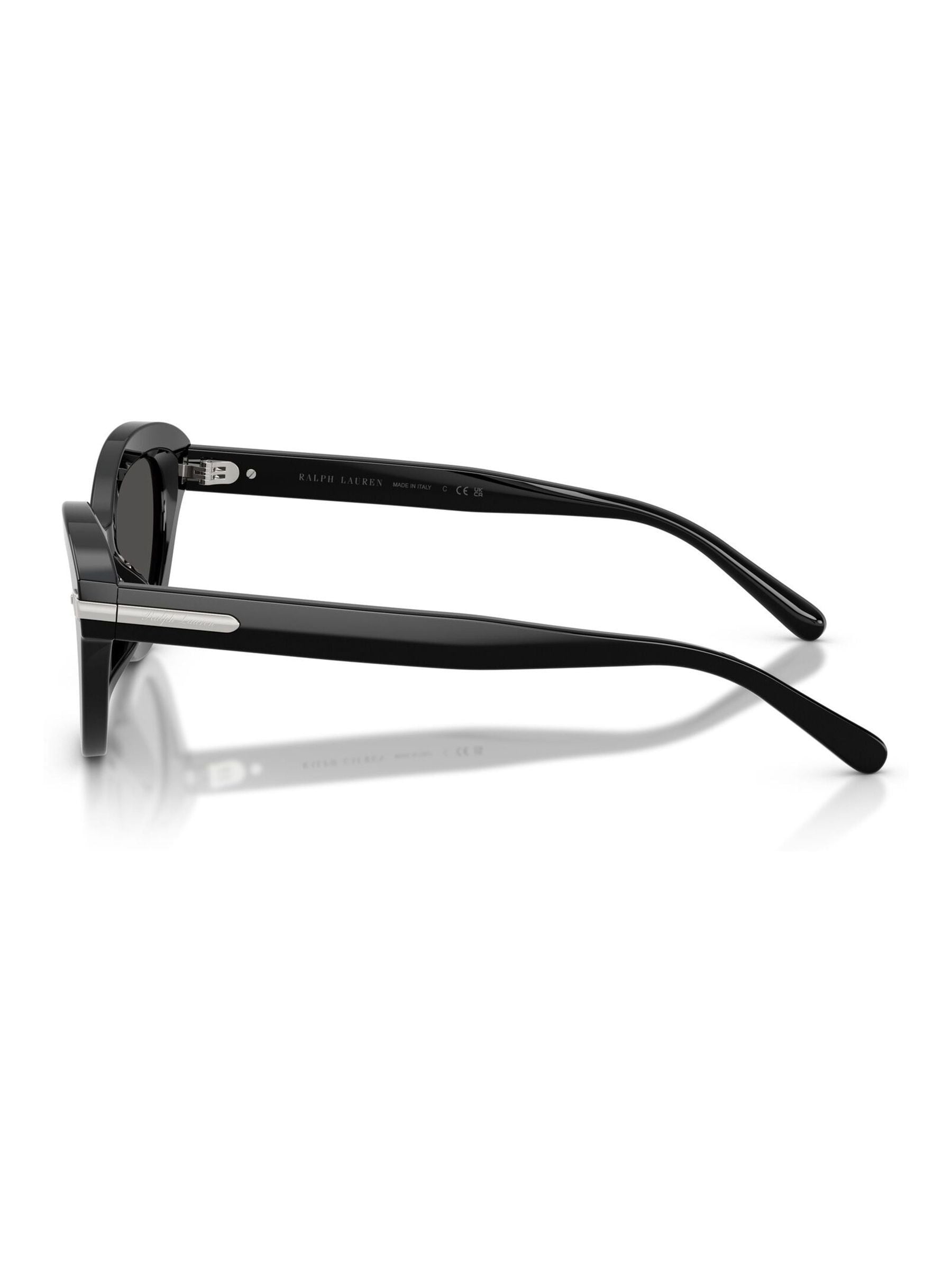 Ralph Lauren cat eye sunglasses grey lenses spotty havana frame (British brand)